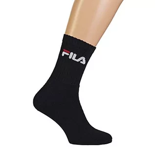 Skarpetki męskie - Fila Skarpetki TENNIS SOCKS 3 PARY BLACK - F9505-200 KZS-8300958927193 - grafika 1