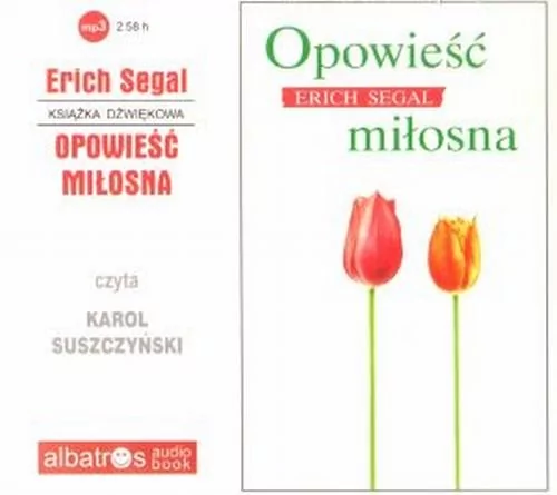 Albatros Opowieść miłosna (audiobook CD) - Erich Segal