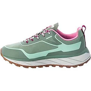 Jack Wolfskin Damskie buty trekkingowe Terrashelter Low W, jasnozielony, 38 EU - Buty trekkingowe damskie - miniaturka - grafika 1