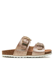 Geox Sandały J Adriel Girl J358ME 000BJ C8124 M Różowy - Buty dla dziewczynek - miniaturka - grafika 1