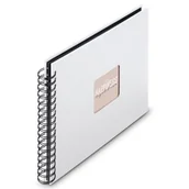 Albumy fotograficzne - Album HAMA Fine Art Czarne kartki Biały (50 stron) - miniaturka - grafika 1