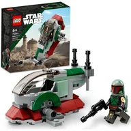 Klocki - LEGO Star Wars Mikromyśliwiec kosmiczny Boby Fetta 75344 - miniaturka - grafika 1