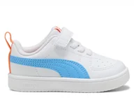Buty dla dziewczynek - Buty dziecięce Puma 38431437 RICKIE AC + INF Białe - miniaturka - grafika 1