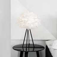 Lampy stojące - UMAGE Eos Mini lampa stołowa biała/trójnóg czarny - miniaturka - grafika 1
