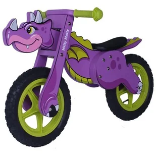 Milly Mally Dino Violet 1577 - Rowerki biegowe - miniaturka - grafika 1