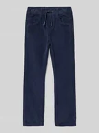 Spodnie i spodenki dla chłopców - Spodnie sztruksowe o kroju regular fit z czystej bawełny model ‘JOGGSTYLE PELLE’ - miniaturka - grafika 1