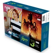 Tunery TV-SAT - Dekoder NC+ SAGECOM DSIW74 z usługą telewizja na kartę (Pakiet 3 m-c na start z HBO) - miniaturka - grafika 1