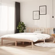 Łóżka - Lumarko Rama łóżka, lite drewno, 150x200 cm, King Size - miniaturka - grafika 1