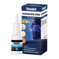 Przeziębienie i grypa - S-LAB SP. Z O.O. Nasalox Manusilver żel do nosa 20 ml 9102914 - miniaturka - grafika 1