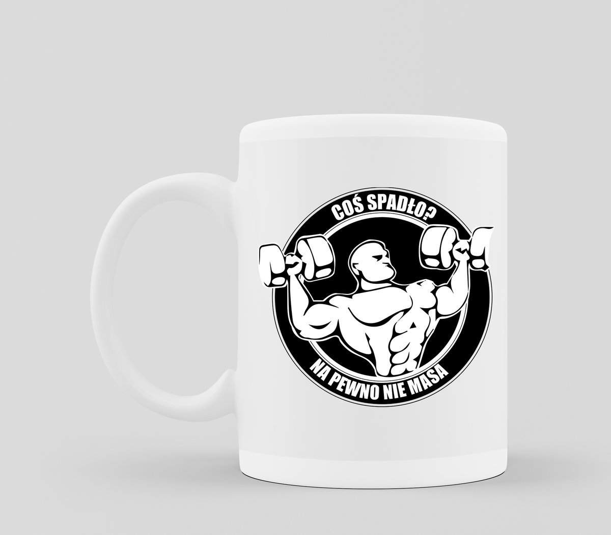 KUBEK COŚ SPADŁO? NA PEWNO NIE MASA NA SIŁOWNIE