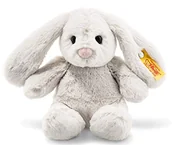 Maskotki i pluszaki - Steiff Soft Cuddly Friends Hoppie Bunny light grey 18cm - miniaturka - grafika 1