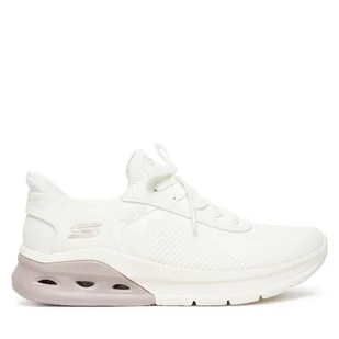 Sneakersy Skechers Bobs Arc Waves 2.0-Now It 117638/OFWT Biały - Sneakersy damskie - miniaturka - grafika 1