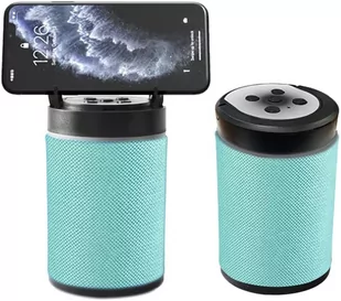 Głośnik BEZPRZEWODOWY Bluetooth 5.0 AUX 4W PRZENOŚNY mobilny zielony - Głośniki przenośne - miniaturka - grafika 1