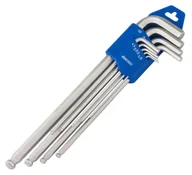 Klucze i nasadki - Klucze imbusowe ampule 9szt BOXO - miniaturka - grafika 1