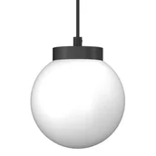 Lampy sufitowe - Sypialniana lampa wisząca iO 5073 Shilo kulista czarny biały - miniaturka - grafika 1