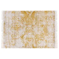 Dywany - Dywan z wiskozy 160 x 230 cm żółto-beżowy BOYALI - miniaturka - grafika 1