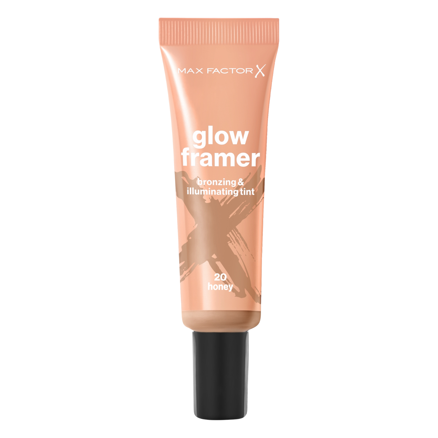 Max Factor Miracle Pure Glow Framer Rozświetlający podkład-tint do twarzy, 20 Honey