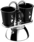 Zaparzacze i kawiarki - Bialetti Zestaw Kawiarka Mini Express Induction 2tz + 2 filiżanki - miniaturka - grafika 1