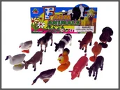 Figurki dla dzieci - Hipo Zwierzęta domowe 12x HHS071 - miniaturka - grafika 1