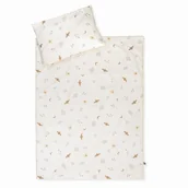 Pościel dla dzieci - Julius Zöllner Pościel Organic Night und Day, rozmiar 100 x 135 i 40 x 60 cm, pościel dziecięca, sprawdzona pod kątem substancji szkodliwych - miniaturka - grafika 1