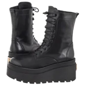 Botki damskie - Glany Czarne B9760__-E50-000-000-E67 (CI777-a) Carinii - miniaturka - grafika 1