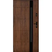 Drzwi zewnętrzne - Drzwi zewnętrzne PEKIN Orzech 90 lewe - miniaturka - grafika 1