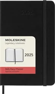 Kalendarze - MOLESKINE kalendarz 2025 CZARNY POCKET HARD DZIENNY (9x14 - miniaturka - grafika 1