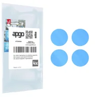 Pozostałe akcesoria do telefonów - 4x Szkło hybrydowe na aparat obiektyw kamerę 9H do Samsung Galaxy Quantum  3 - apgo hybrid Camera Lens Protector - miniaturka - grafika 1