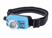 Oświetlenie warsztatowe - Lampa czołowa 5W COB LED, akumulatorowa, 350 lm, ZOOM, IK08, IP65 z włącznikiem na czujnik ruchu - miniaturka - grafika 1