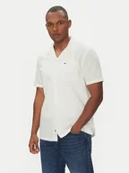 Koszule męskie - Tommy Jeans Koszula DM0DM20895 Écru Regular Fit - miniaturka - grafika 1