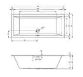 Wanny - Riho Rethink Cubic Plug&Play Wanna prostokątna narożna 180x80 cm prawa biała B106011005 - odbiór osobisty: Kraków, Warszawa - miniaturka - grafika 1
