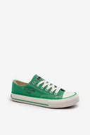 Trampki damskie - Damskie Trampki Big Star NN274240 Zielone -40 - miniaturka - grafika 1