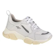 Buty sportowe damskie - Buty 4F Wmn&#39;s Casual W H4L-OBDL254-10S białe - miniaturka - grafika 1