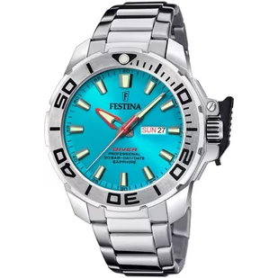 Zegarek Zegarek męski Festina Diver z tarczą Tiffany Blue 20665/6 - Zegarki męskie - miniaturka - grafika 1