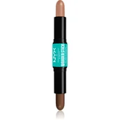 Bronzery i konturowanie twarzy - Wonder Stick Dual-Ended Face Shaping Stick 04 Medium - miniaturka - grafika 1