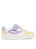 Buty dla dziewczynek - Fila Sneakersy MILENA VELCRO FFK0242_13068 Biały - miniaturka - grafika 1
