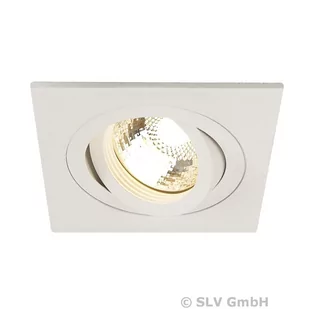 Spotline Oczko wpuszczane 1pł sprężyna listkowa NEW TRIA GU10 111721 - Lampy ścienne - miniaturka - grafika 1