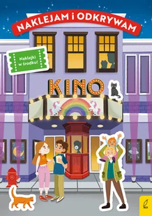 Kino. Naklejam i odkrywam - Kolorowanki, wyklejanki - miniaturka - grafika 1