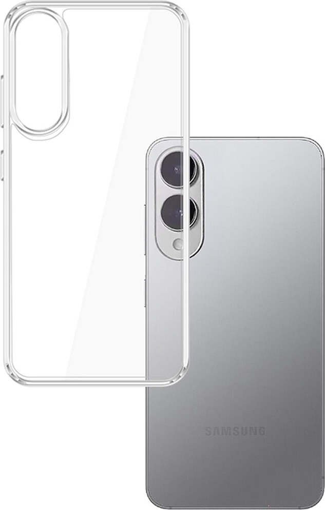 Etui na telefon Galaxy S25 Edge, 3mk Armor Case, przezroczyste