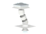 Akcesoria do okien - TCF 0010 VELUX świetlik tunelowy elastyczny do płaskiego dachu – Ø 35 cm TCR 0010 - miniaturka - grafika 1