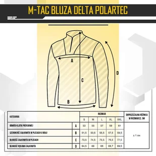 M-Tac - Polar wojskowy Delta Polartec Kartigan Raglan - Army Olive - 70022062 - Odzież taktyczna i umundurowanie - miniaturka - grafika 16