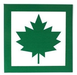 SIGG MAGNETIC SIGN GREEN LEAF