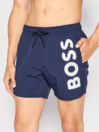 Kąpielówki męskie - Boss Szorty kąpielowe Octopus 50469602 Granatowy Regular Fit - miniaturka - grafika 1