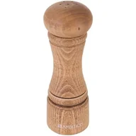 Pojemniki na przyprawy - Dudson Solniczka drewniana 15 cm kasztan Chess - miniaturka - grafika 1