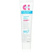 Pasty do zębów - Curasept CURASEPT BIOSMALTO Baby-Kid Z FLUOREM 50ml - pasta do zębów o smaku TRUSKAWKOWYM dla dzieci od 6 miesiąca (E196) - miniaturka - grafika 1