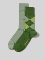 Skarpetki męskie - Skarpety z detalem z logo w zestawie 2 szt. - miniaturka - grafika 1