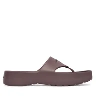 Klapki i japonki damskie - Japonki Calvin Klein One Piece Eva Flip Flop Thong HW0HW02957 Brązowy - miniaturka - grafika 1