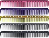 Grzebienie fryzjerskie - Y.S. Park YS-337 Grzebień fryzjerski do strzyżenia włosów, różne kolory - miniaturka - grafika 1