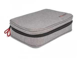 DeLOCK Accessories Organiser Bag, Grey, Polyester, 175 mm, 235 mm, 60 mm, 1 pcs - Akcesoria do komputerów stacjonarnych - miniaturka - grafika 1
