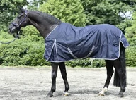 Derki dla konia - BUSSE Derka padokowa ASTANA LIGHT 100g 1680D - navy - miniaturka - grafika 1